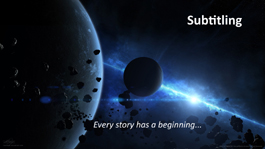 Subtitling services
